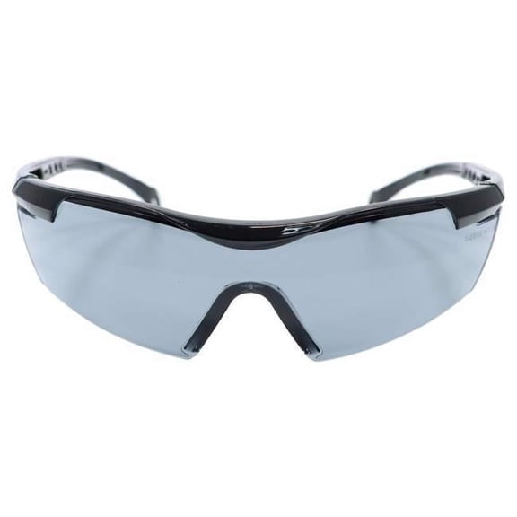 Anti-Fog Impact-Resistant Smoke Lens Safety Glass, Black