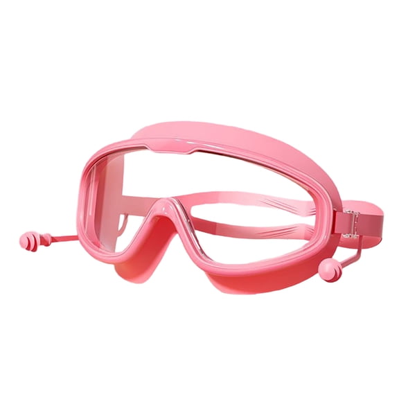 Anti-Fog Leakproof Swimming Goggles Soft Silica Gel Seal Adjustable Strap UV Protection Eyewear for Pool Open Water Competitive Swimming