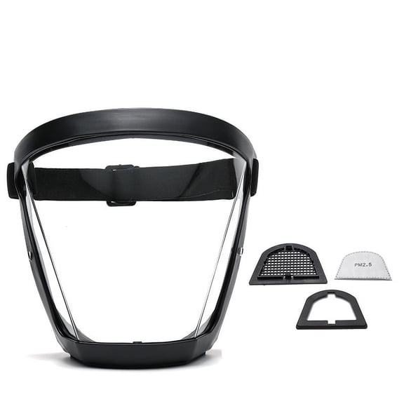 Anti-Fog Shield Safety Full Face Super Protective Head Cover Transparent Mask