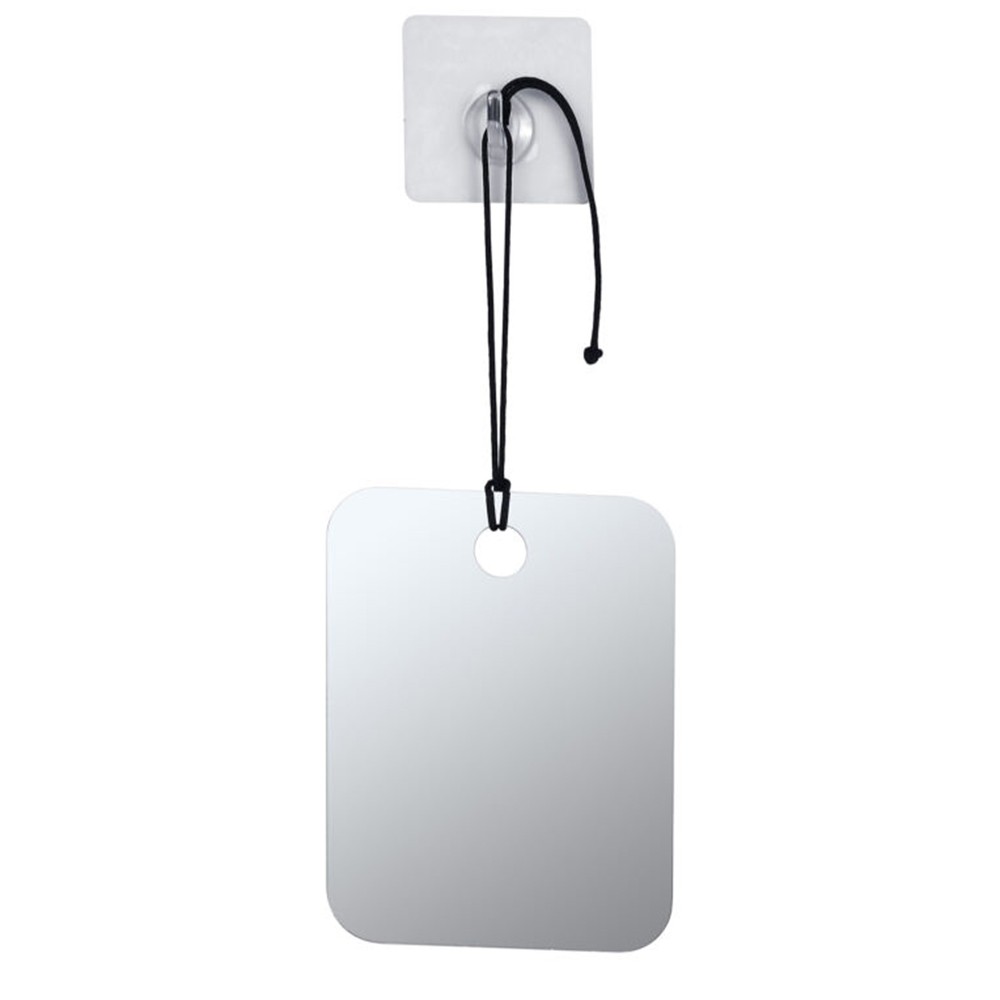 Anti Fog Shower Mirror Bathroom No Fog Shaving Fogless Free Mirror