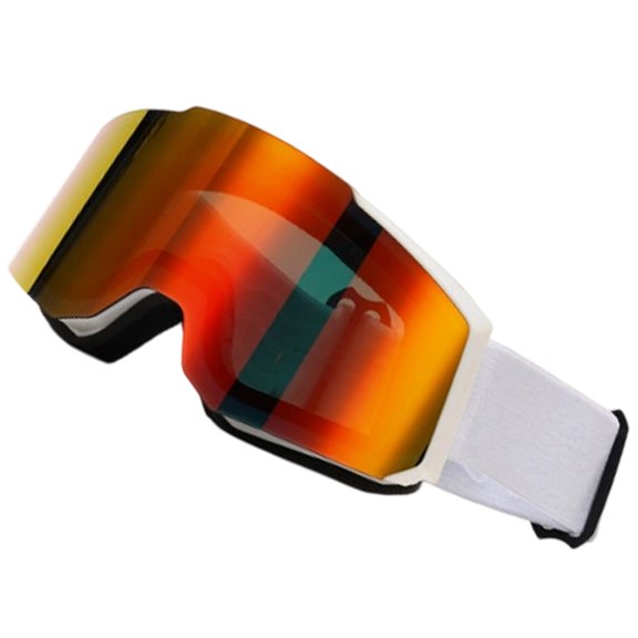 Anti Fog Snow Goggle with Adjustable Headbands Soft Nose Pad PC Texture Suitable for Men Women Skiers Snowboarders