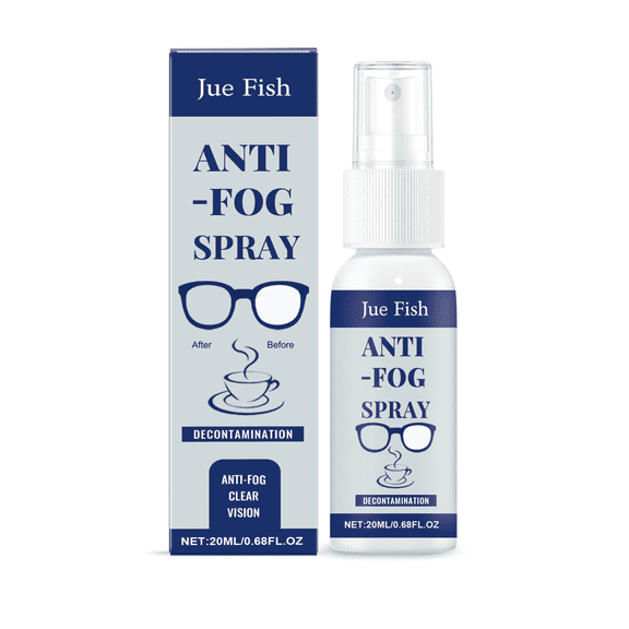 Anti-Fog Spray, Glasses Anti-Fogging Clean Lenses Clear Vision Waterproof Portable Defogging Agent