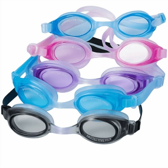 Anti-Fog Swimming Goggles - Black