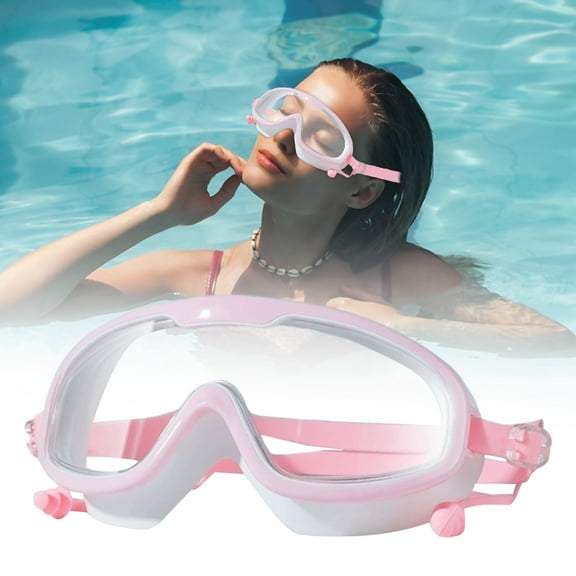 Anti-Fog Swimming Goggles for Adults, Leak-Proof Comfort Fit, Clear Vision Swim Glasses for Men Women Youth