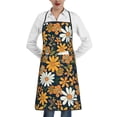thumbnail image 1 of Anti-Fouling Belt Pocket Elasticated Apron - Non-Slippery Non-Fading Non-Shrinking Non-Crinkly Water-Repellent Groovy Flowers (17), 1 of 8
