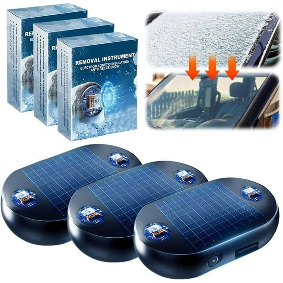 Anti-Freeze Car Snow Removal Device, 2026 New Electromagnetic Windshield Defroster, Antifreeze Ice Melter for Car Windshield Winter Protection