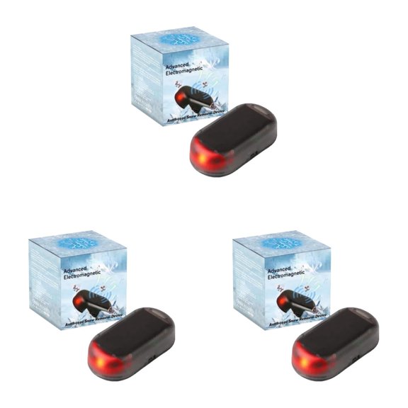 Anti-Freeze Electromagnetic Car Snow Removal Device,3PCS Upgraded Rechargeable Car Defroster,Electromagnetic Interference Anti-Ice Tool,Portable Windshield & Mirror Snow Melting Instrument for Winter