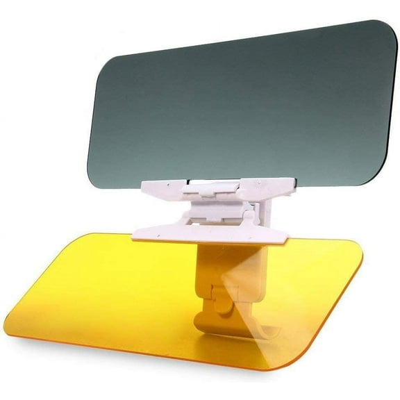 Anti-Glare Car Visor- Vehicle Visor Extension 2 In 1 for Day And Night - Glare Blocker Universal for Driver and Passenger