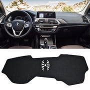 Anti-Glare Dashboard Mat Dash Cover Black For BMW X3 X4 2018-2025 Accessories