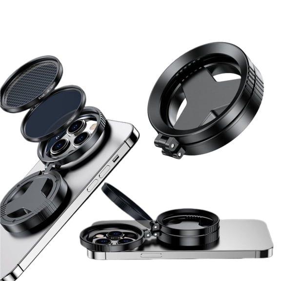 Anti-Glare Magnetic Phone Filter, 2026 Upgraded Flawless Filter, Professional 52mm Polarizing Filter, Reduces Reflections & Enhances Colors for Glass & Product Photography (1PCS)