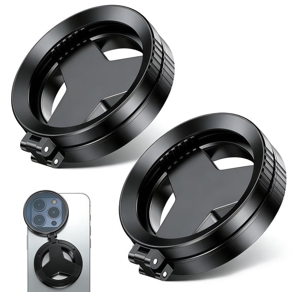 Anti-Glare Magnetic Phone Filter 2026 new 52mm polarizing lens reduces reflections, enhances colors, quick mount for iPhone 12-16, perfect for product and glass photography.