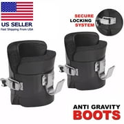 Anti Gravity Inversion Boots Ab Crunch Abdominal Sit Up Hooks Bar Therapy Core