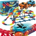 thumbnail image 1 of Anti Gravity Race Track with Car，Smartoonkids Antigravity Race Track，360° Electric Climbing Car Race Tracks with Lights, Flexible Race Track, Multicolor Glow in The Dark Race Car Track Set, 1 of 8