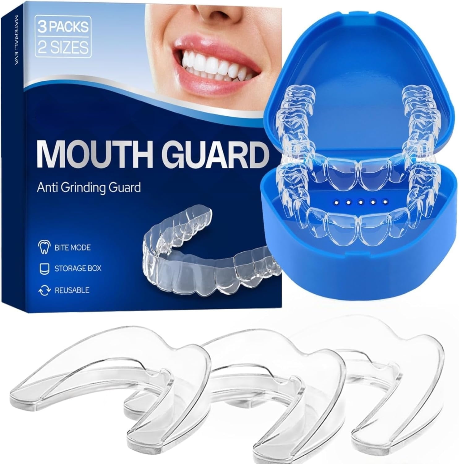 Anti Grinding Mouth Guard For Clenching Teeth At Night Teeth Grinding