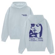 CHVKNDON Anti Hero Album Midnights Blue Tie Dye Hoodie Merch Hoodies Casual Sweatshirt Man/Woman Hip Hop Hoodies