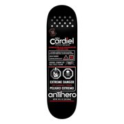 Anti Hero Cardiel Fueled Up Skateboard Deck - 8.62" Black Deck Only