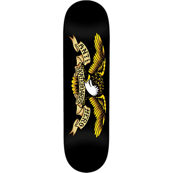 Anti Hero Dbx Eagle Skateboard Deck 8.5 Black