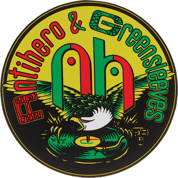 Anti Hero Greensleeves Medium Decal Rasta