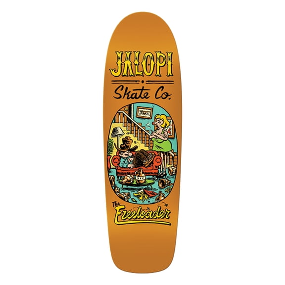 Anti Hero Jalopi Freeloader Skateboard Deck - 10.14" Orange (Deck Only)