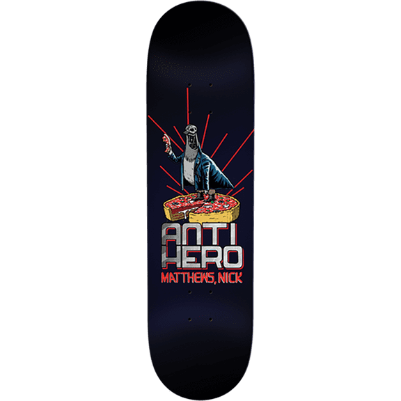 Anti Hero Matthews P2 Judgement Day Skateboard Deck 8.38