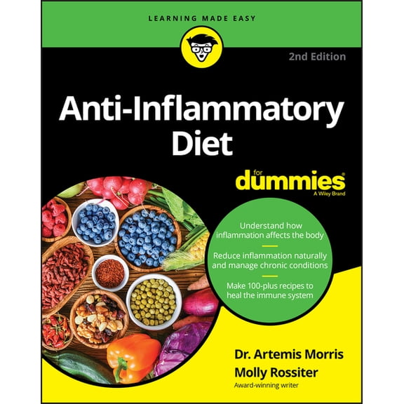 Anti-Inflammatory Diet For Dummies, 2nd Edition, (Paperback)