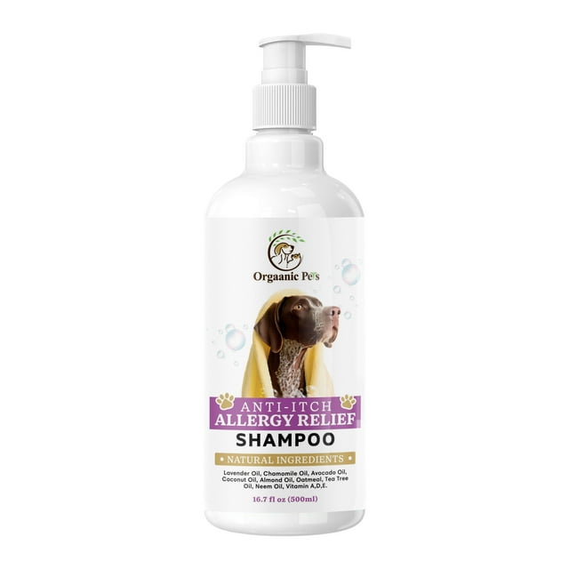 AntiItch Dog Shampoo with 9 Natural Essential Oils and Ingredients