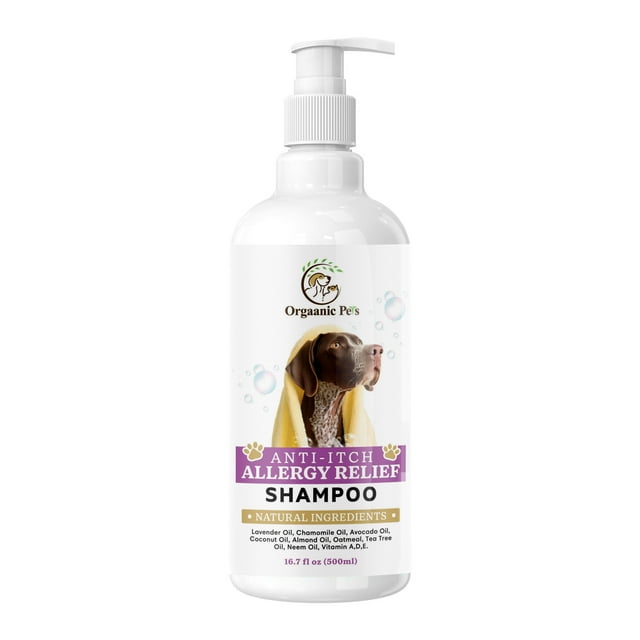 AntiItch Dog Shampoo with 9 Natural Essential Oils and Ingredients