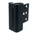 thumbnail image 1 of Anti-Kick Door Lock Reinforcement, 800lbs Security Latch for Home Front Doors, Child Proof Aluminum Safety Lock Protector,1 Pack,Black, 1 of 11