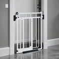 thumbnail image 1 of Anti-Kick Pedal Dog Safety Gate Guardrail Accessory Tripping Deflector and Pet Isolation Fence for Doorways to Keep Pets Contained and Safe 5X18 Inch Connection Easy Installation Protection, 1 of 5