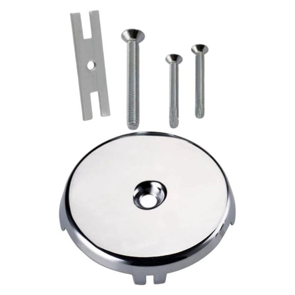 Anti Leak Bathtubs Overflows Drain Cover Mattes Black Zincs Alloys Universals For Home Bathroom Upgrades