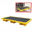 thumbnail image 1 of Anti-Leakage Oil Pan Double Steel Drum Barrel Platform Spill Containment Pallet Chemicals, 1 of 13