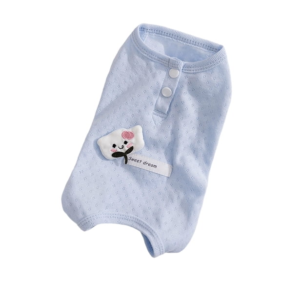Anti-Licking Cat Post-Surgery Recovery Suit, Breathable Abdominal Wound & Skin Disease Protection Cat Onesie, Stress-Reducing E-Collar Alternative for Spay & Neuter Recovery for Cats(Blue,XS)
