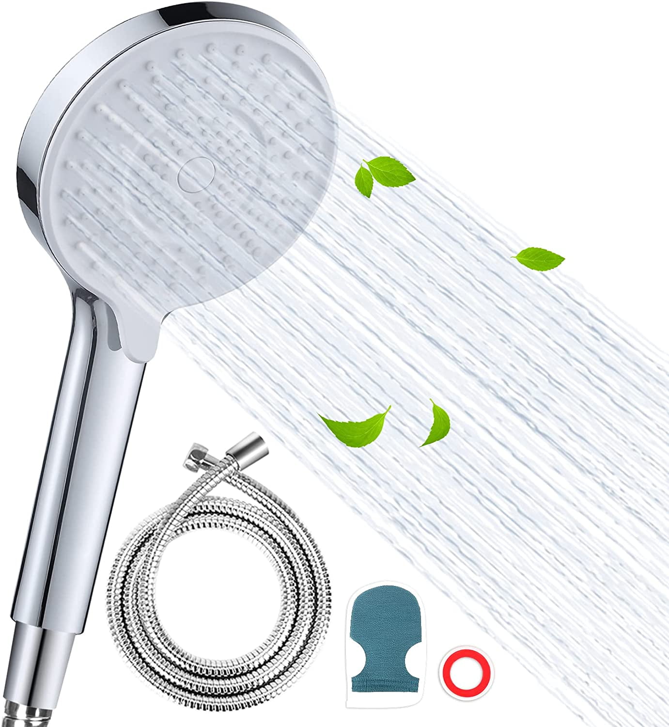 AntiLimescale Shower Head 3 Modes Shower Hand Shower With Hose