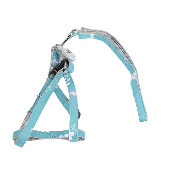 Anti-Lost Dog Traction Rope Tear-Resistant, Adjustable Harness with Adorable Rabbit Design - Ideal for Outdoors