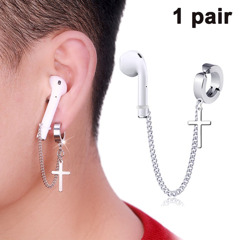 Leeds springe Phobia Anti-Lost Earring Strap for Airpods Earbuds Ear Hook Accessories, Wirreless  Earphone Anti-lost Earrings Style 1 - Walmart.com