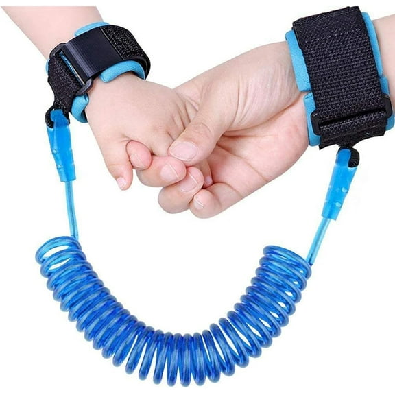Anti Lost Wrist Link for Toddlers, Toddler Leash Wrist Baby Safety Leashes Wrists for Kids,Boys, Child (2M, Blue)