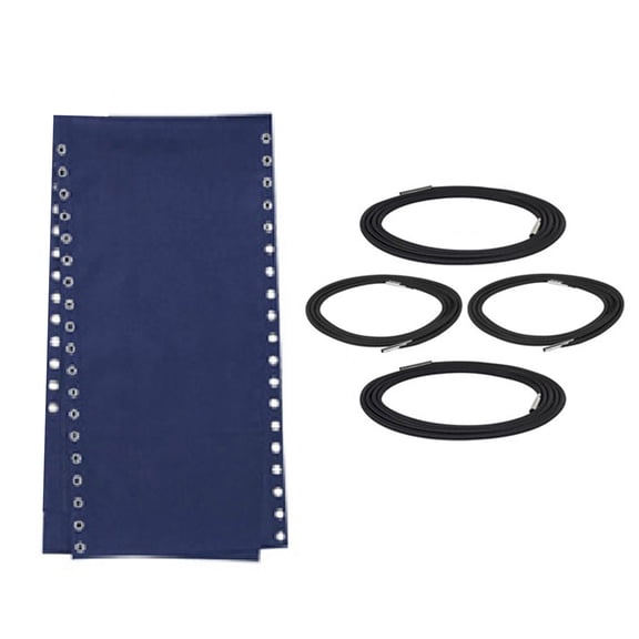 Anti Lounge Chair Replacement Fabric Folding Recliners Repair Tool Cloth Part for Outdoor Patio Yard Beach Pool