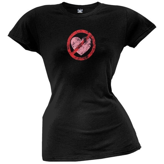 Anti-Love Juniors T-Shirt - Small