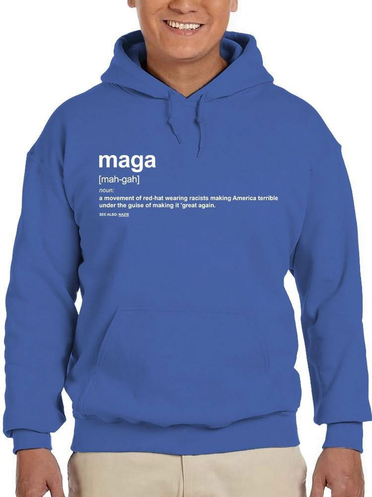 AntiMaga Definition 2024 Hoodie Men's Walmart Business Supplies