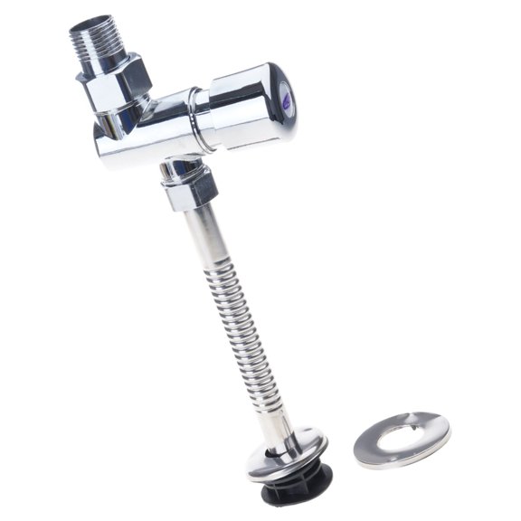 Anti Manual Urinal Flush Valves Strong Flushing Adapter for Bathroom