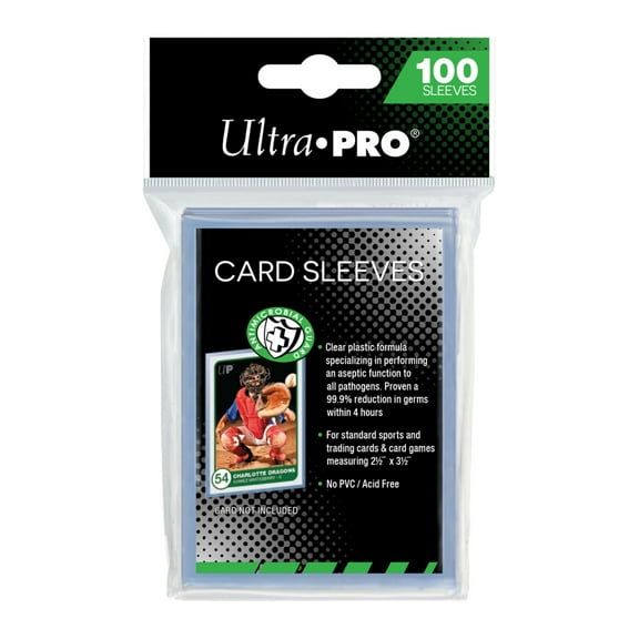 Ultra PRO: Standard 100ct Sleeves - Antimicrobial