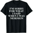 thumbnail image 1 of Anti Mormon Apparel - Funny Ex Mormons Design T-Shirt, 1 of 4