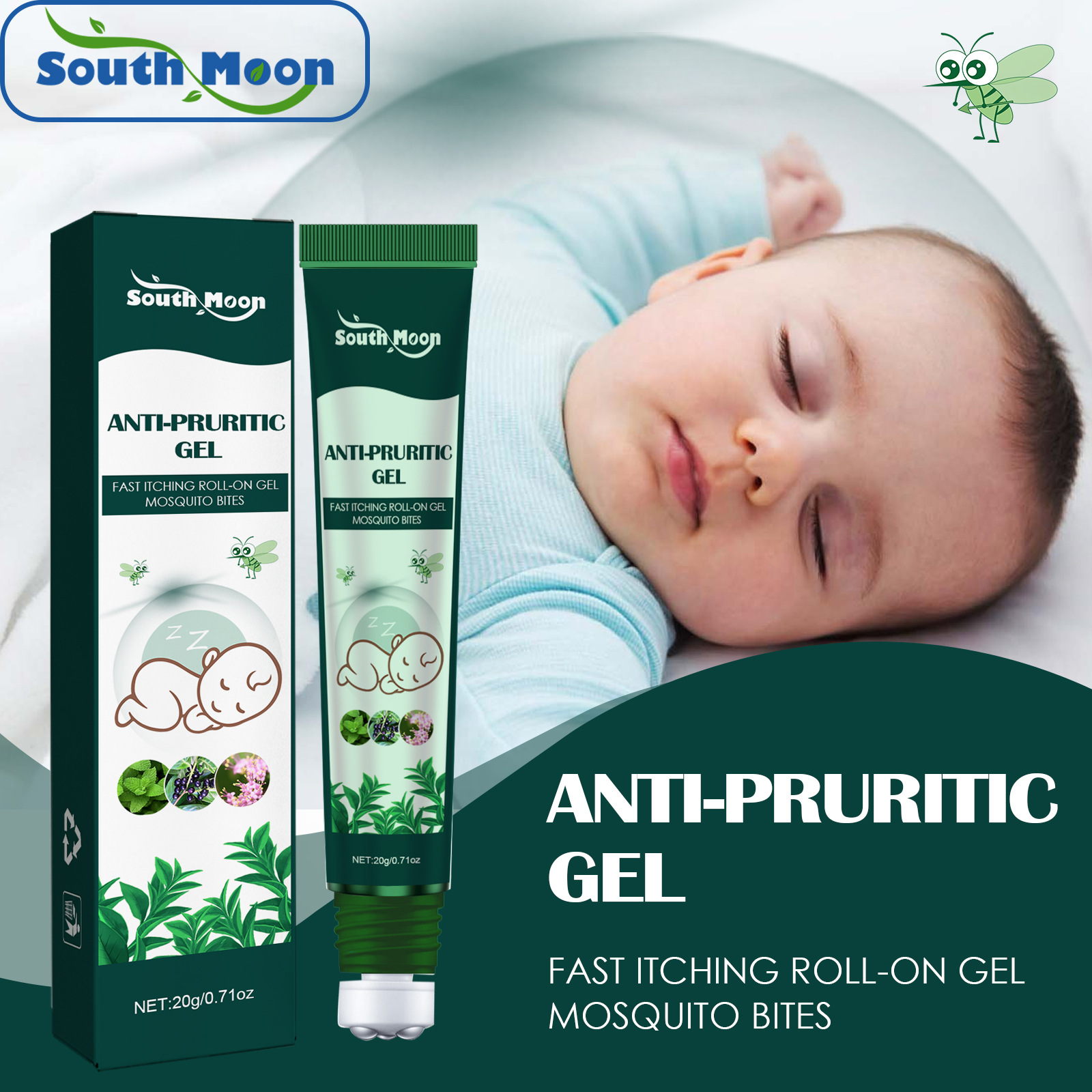 AntiMosquito AntiItch RollOn Gel Children'S Itch AntiMosquito Bites