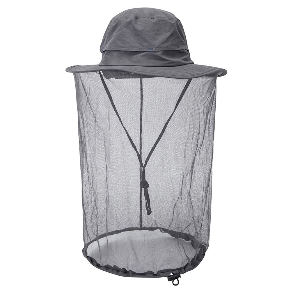 IC ICLOVER Anti-Mosquito Hat with Netting for Bugs, UPF 50+ Sun ...