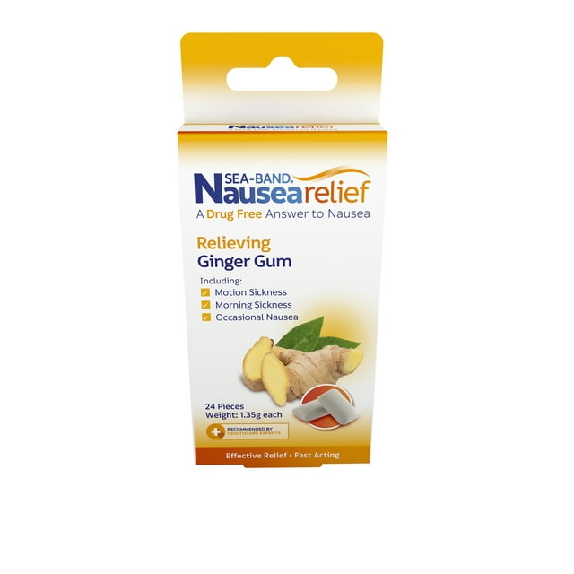 AntiNausea Ginger Gum (1 pack)
