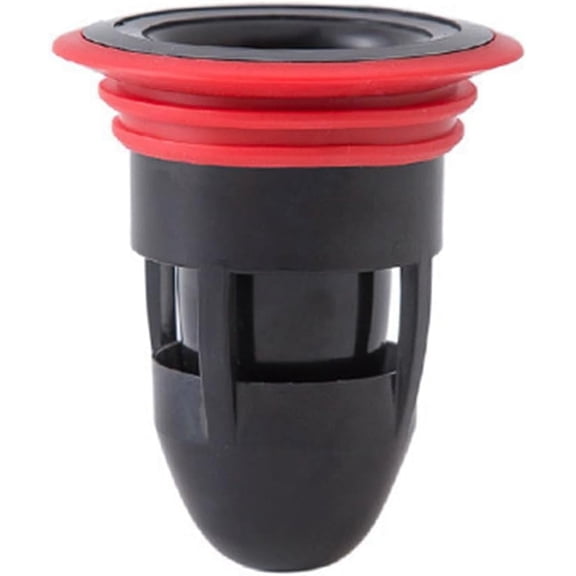Anti-Odor Floor Drain Backflow Preventer Valve Sewer Core Drainage Insert Drain Plug Gas Sealer Floor Strainer Trap Seal - Black Black