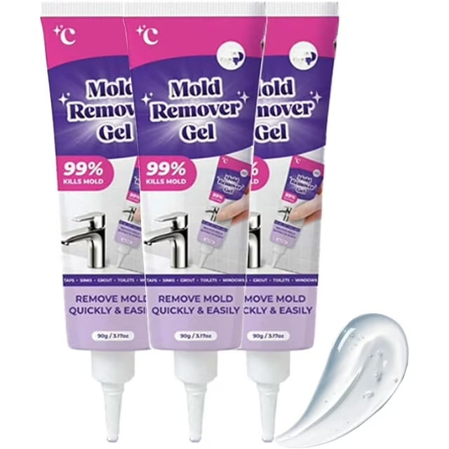 Anti-Odor Mildew Household Glass Wall Black Mold Mustiness Remover Gel ...