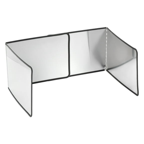 Anti Oil Splatter Guard 2Pcs, 2 Sided Splatter Guard Foldable Splatter Screen for Kitchen Cooking Stove  15.7" x 11.8"