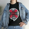 thumbnail image 1 of Anti Oxford Comma League Funny Grammar English Major T-Shirt, 1 of 2