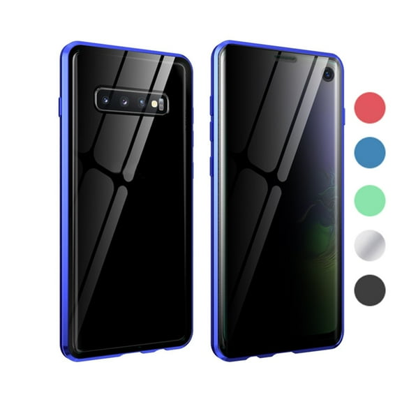 Anti Peep Magnetic Samsung Galaxy Note 9 Case [Black] Double Sided Privacy Tempered Glass Screen Protector Shockproof and Scratch Resistant Protection